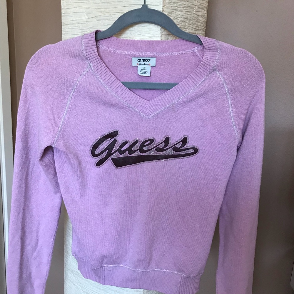 Guess sweater 💜